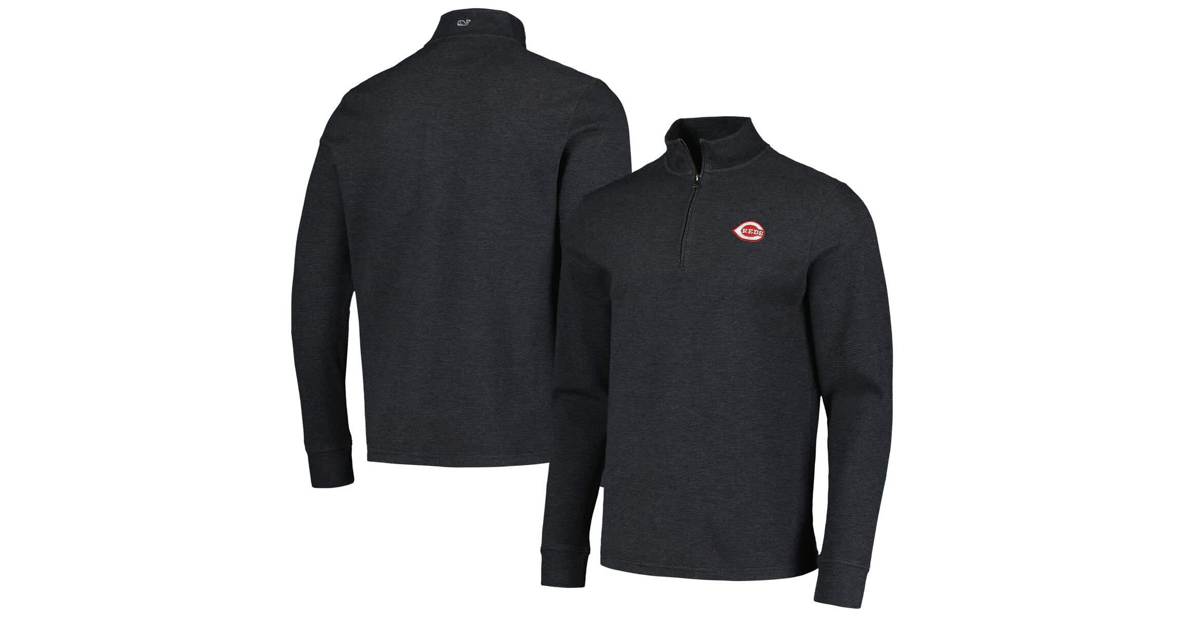 MLB Vineyard Vines Cincinnati Reds Saltwater Quarter-Zip Jacket