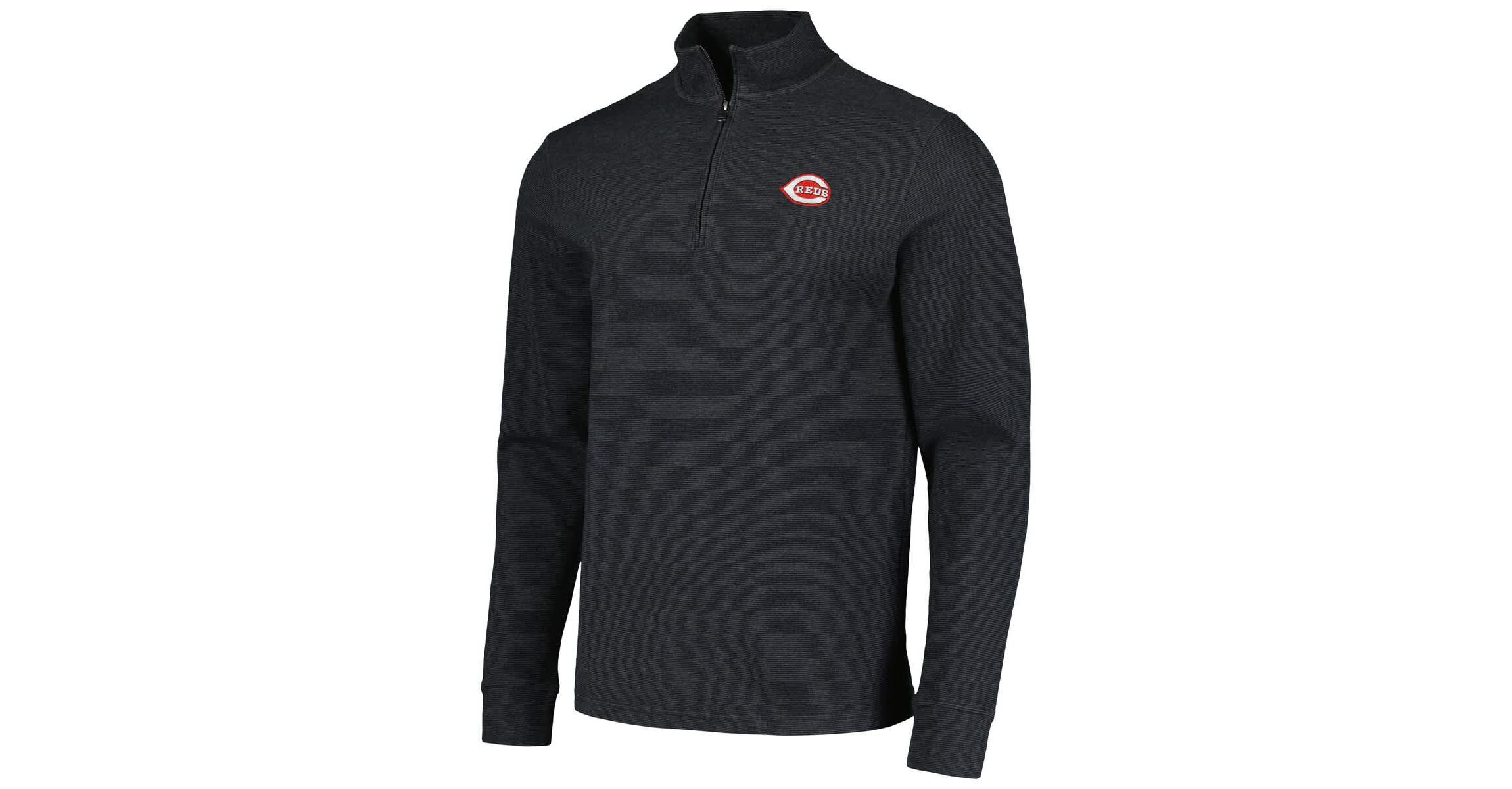 MLB Vineyard Vines Cincinnati Reds Saltwater Quarter-Zip Jacket