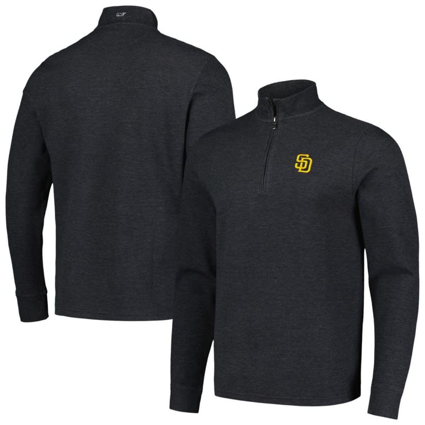MLB Vineyard Vines San Diego Padres Saltwater Quarter-Zip Jacket