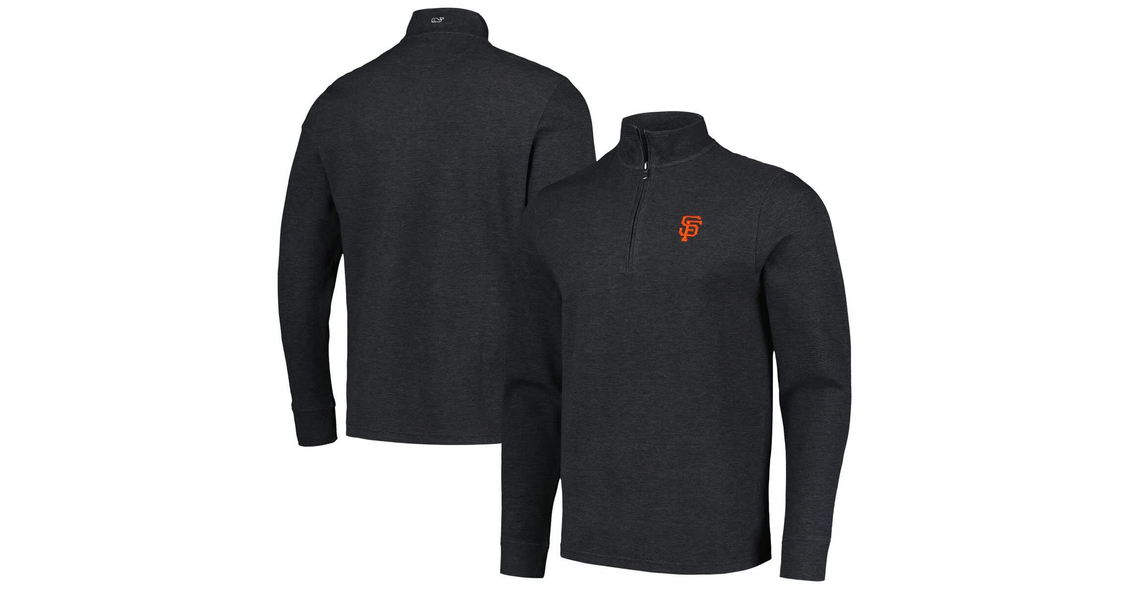 MLB Vineyard Vines San Francisco Giants Saltwater Quarter-Zip Jacket