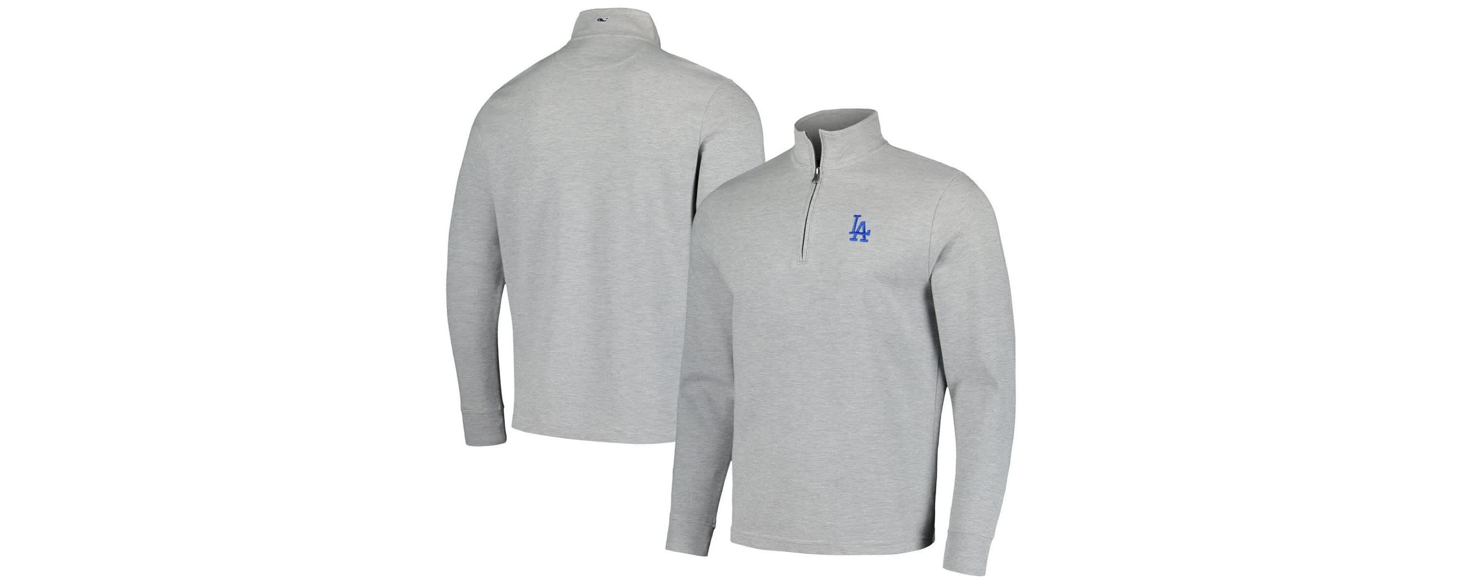 MLB Vineyard Vines Los Angeles Dodgers Saltwater Quarter-Zip Jacket