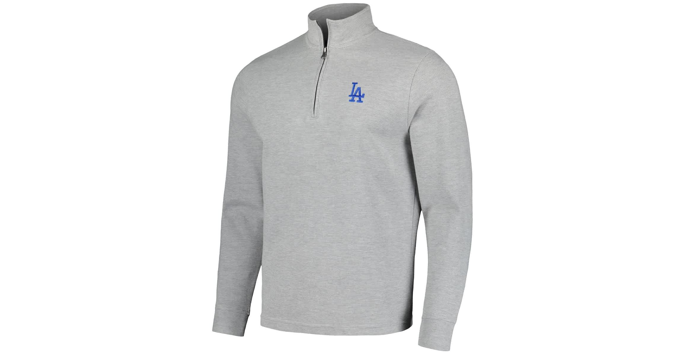 MLB Vineyard Vines Los Angeles Dodgers Saltwater Quarter-Zip Jacket
