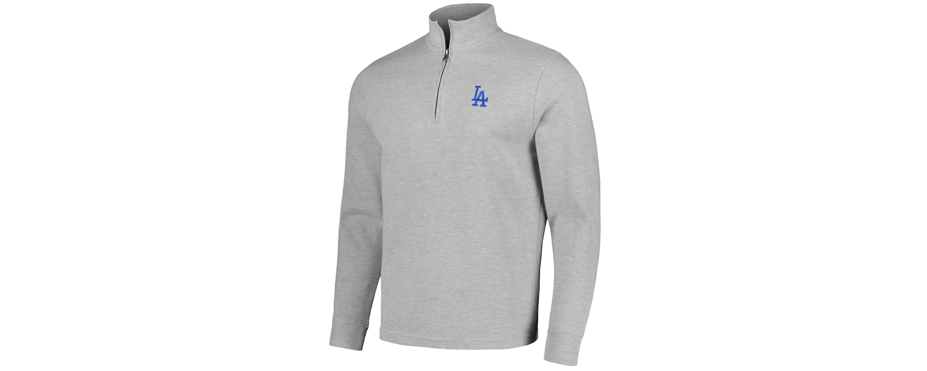 MLB Vineyard Vines Los Angeles Dodgers Saltwater Quarter-Zip Jacket