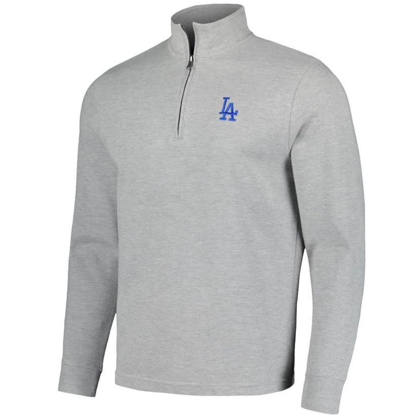 MLB Vineyard Vines Los Angeles Dodgers Saltwater Quarter-Zip Jacket
