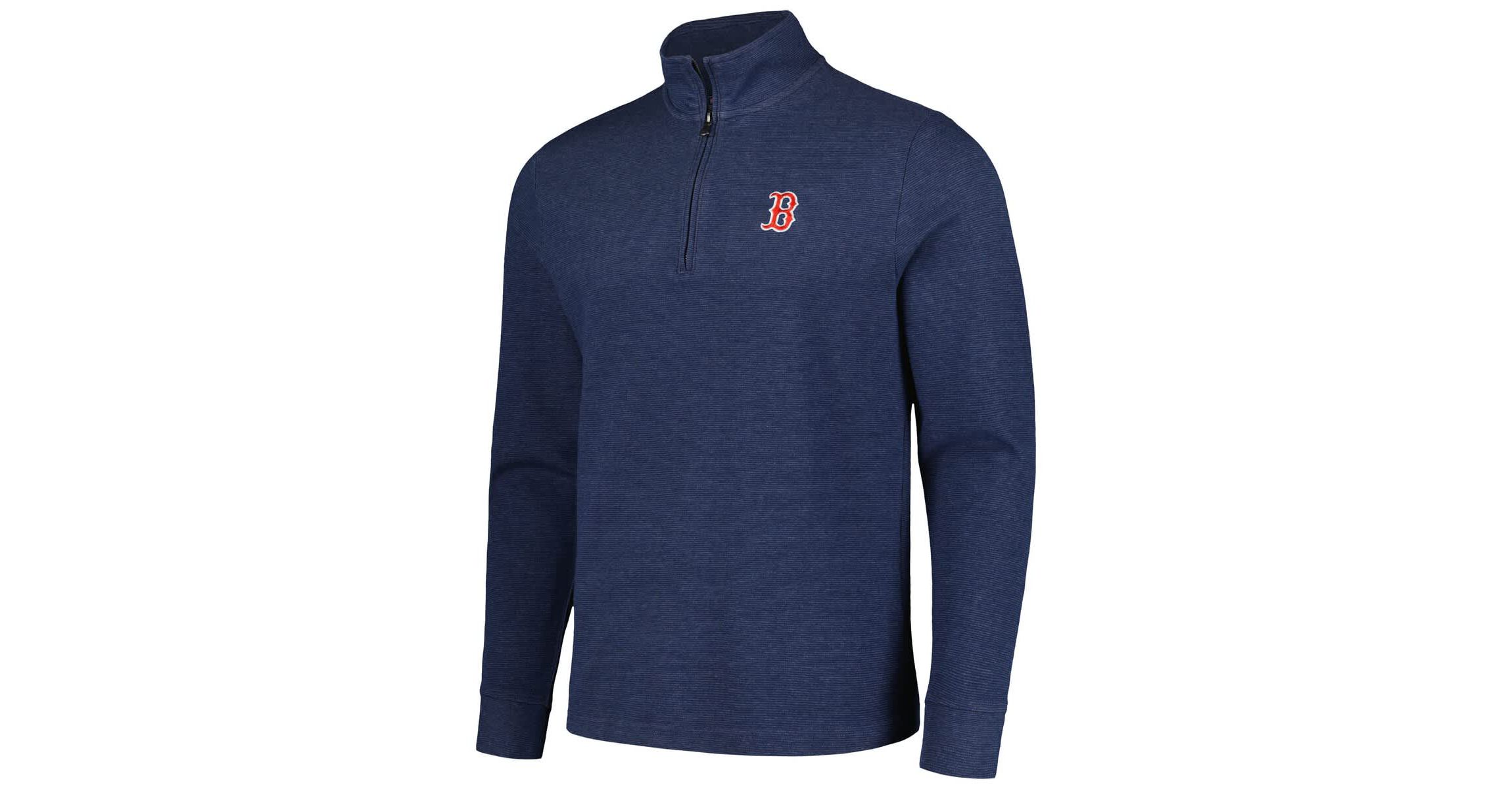 Boston Red Sox MLB Vineyard Vines Boston Sox Saltwater Quarter-Zip Jacket