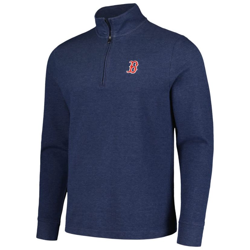 Boston Red Sox MLB Vineyard Vines Boston Sox Saltwater Quarter-Zip Jacket