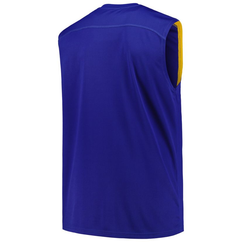 NBA Fanatics Golden State Warriors Big & Tall Birdseye Muscle Tank Top