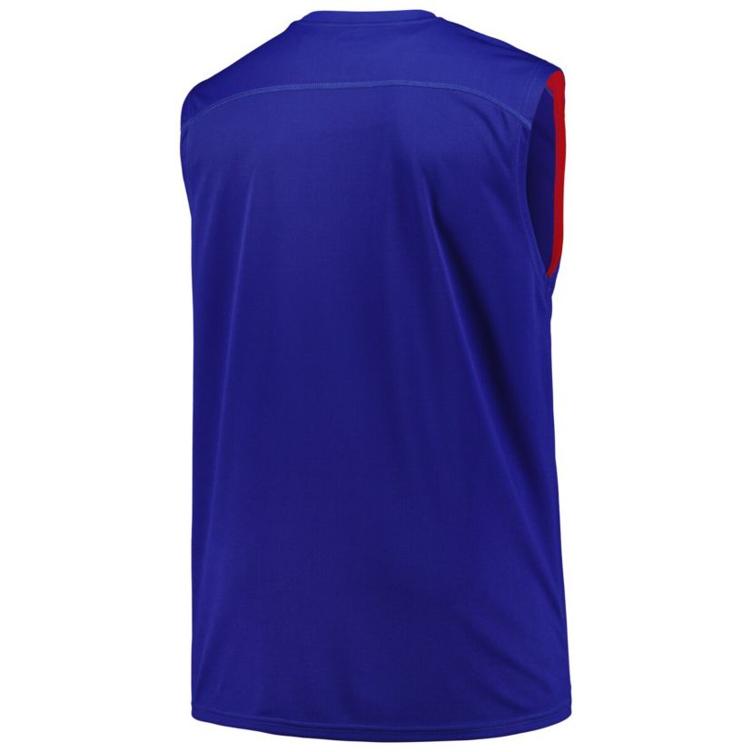 NBA Fanatics Philadelphia 76ers Big & Tall Birdseye Muscle Tank Top