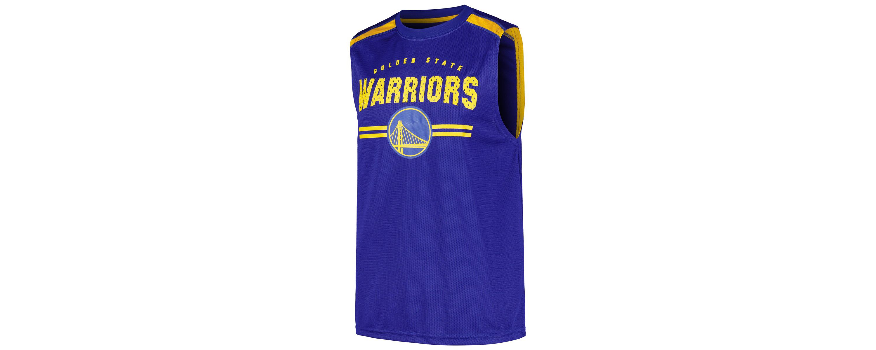 NBA Fanatics Golden State Warriors Birdseye Muscle Tank Top