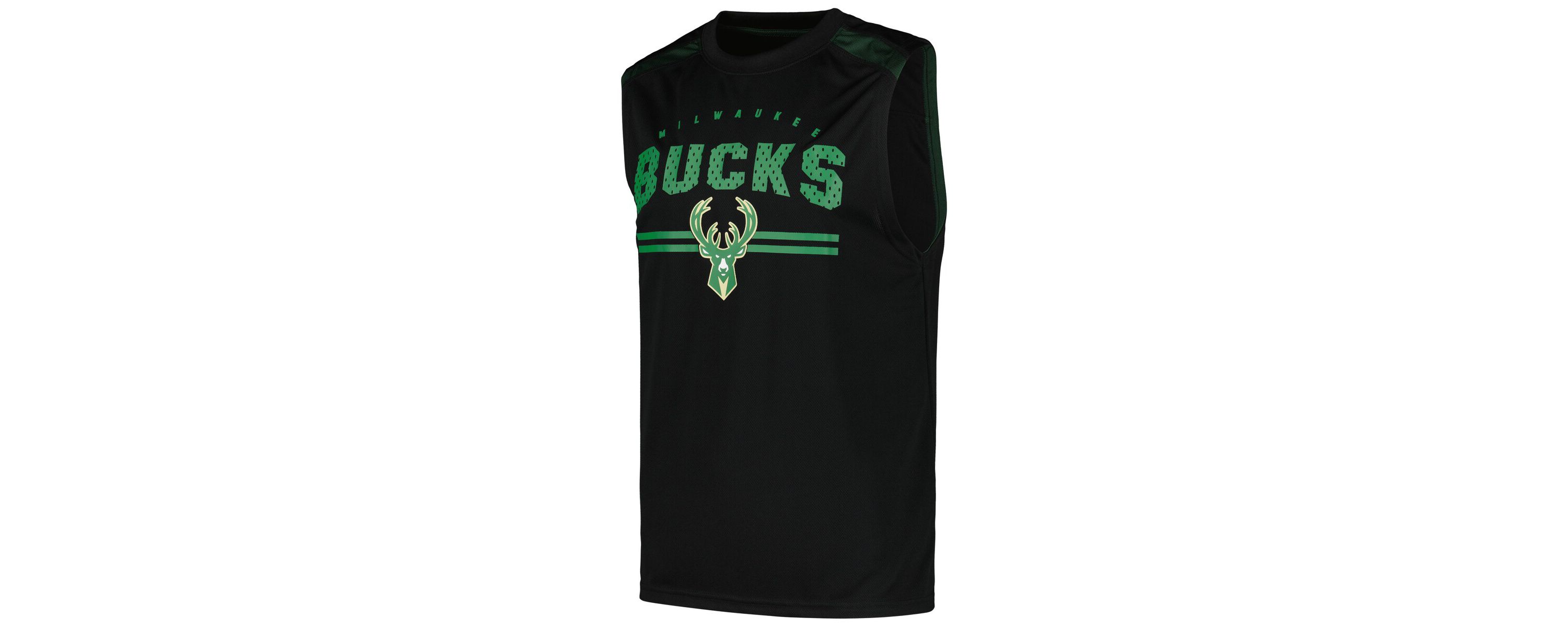 NBA Fanatics Milwaukee Bucks Birdseye Muscle Tank Top