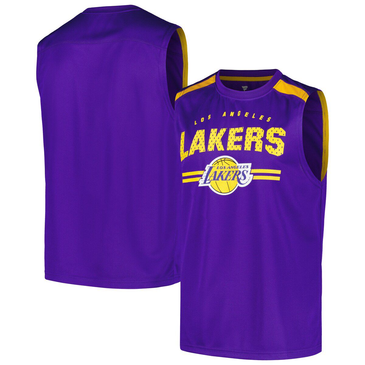 NBA Fanatics Los Angeles Lakers Birdseye Muscle Tank Top