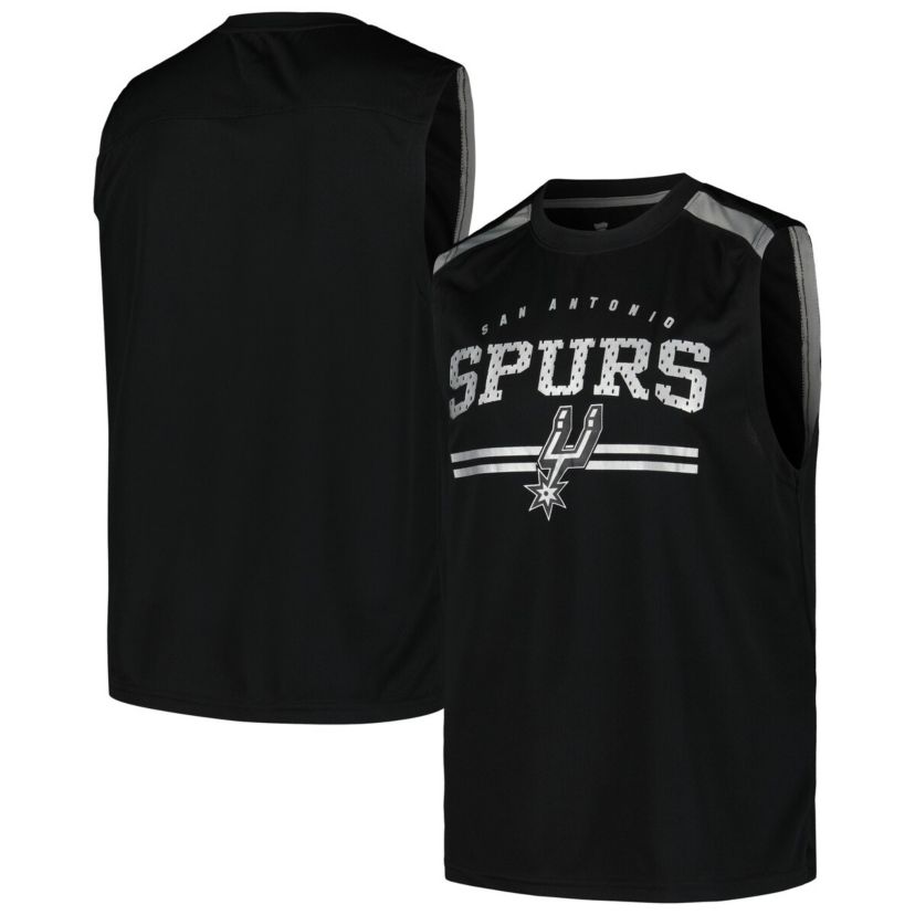 NBA Fanatics San Antonio Spurs Birdseye Muscle Tank Top
