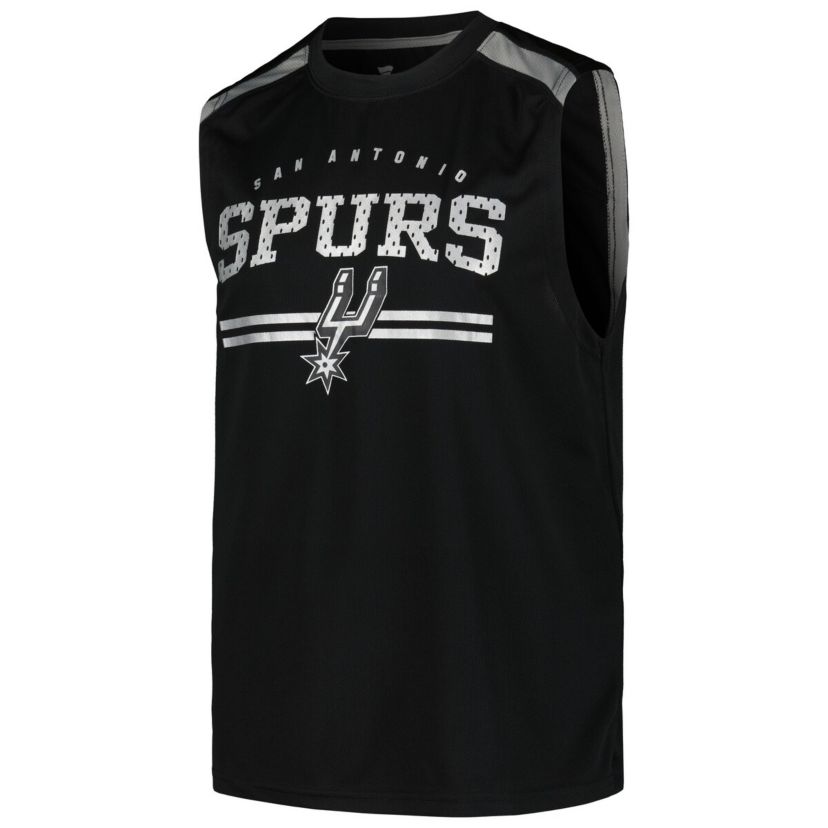 NBA Fanatics San Antonio Spurs Birdseye Muscle Tank Top