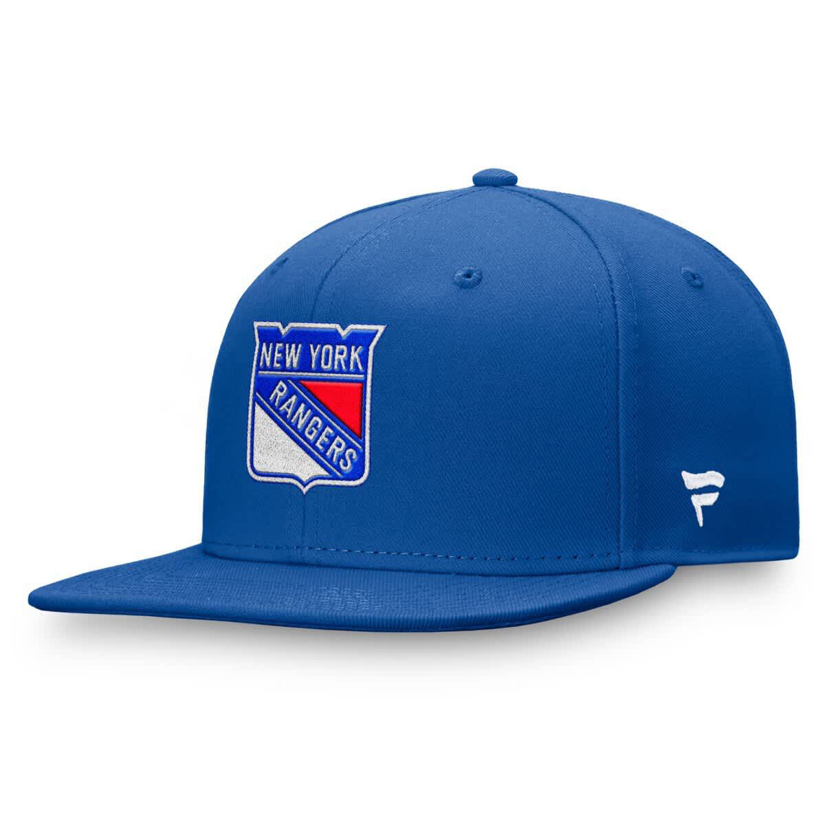 NHL Fanatics New York Rangers Core Primary Logo Fitted Hat