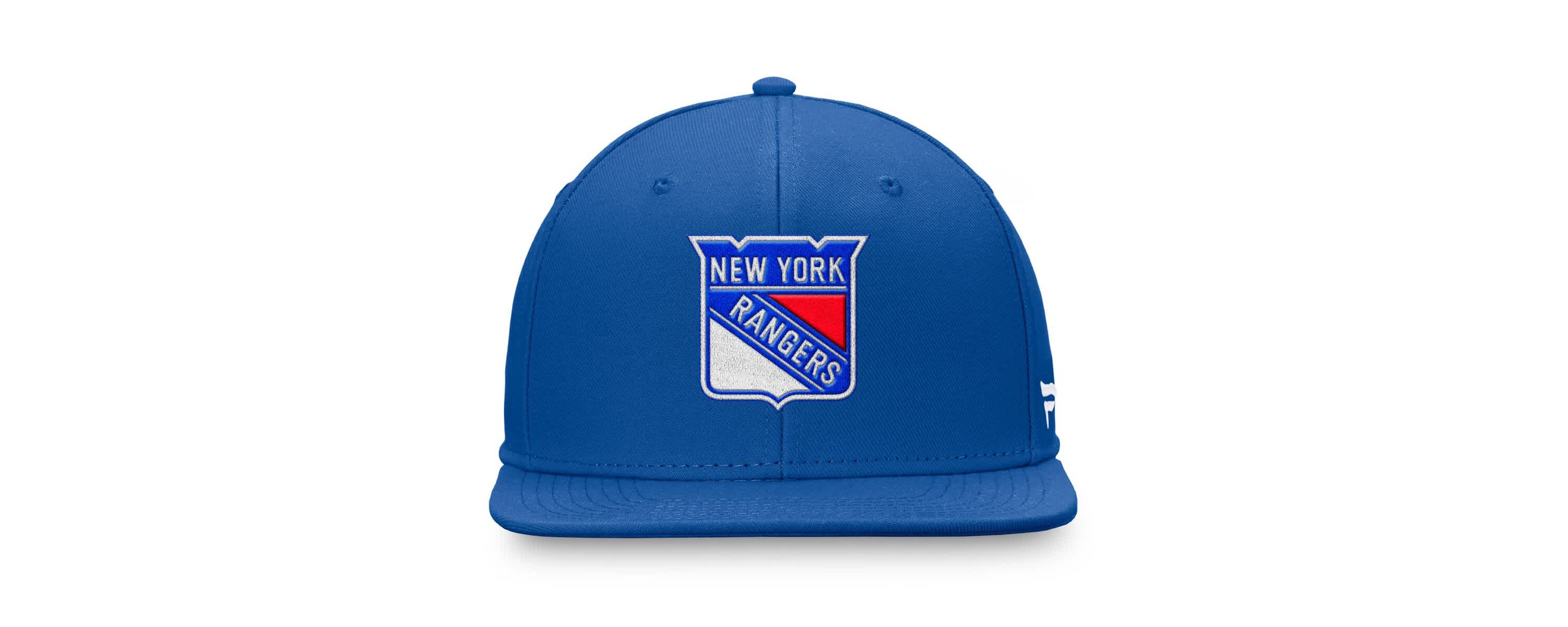NHL Fanatics New York Rangers Core Primary Logo Fitted Hat
