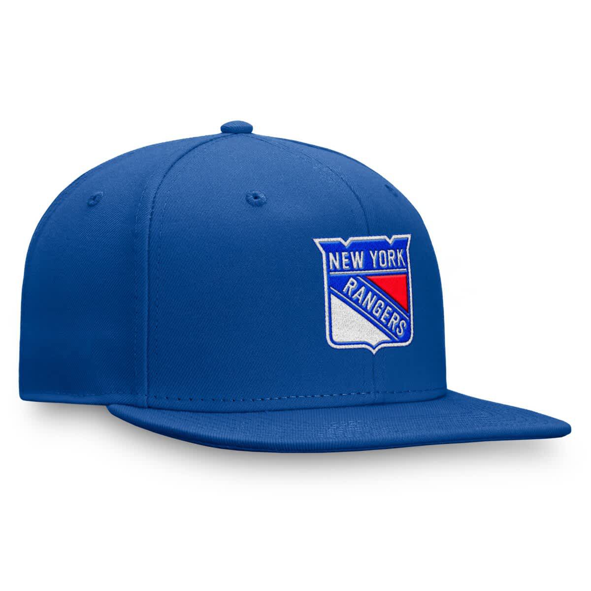 NHL Fanatics New York Rangers Core Primary Logo Fitted Hat