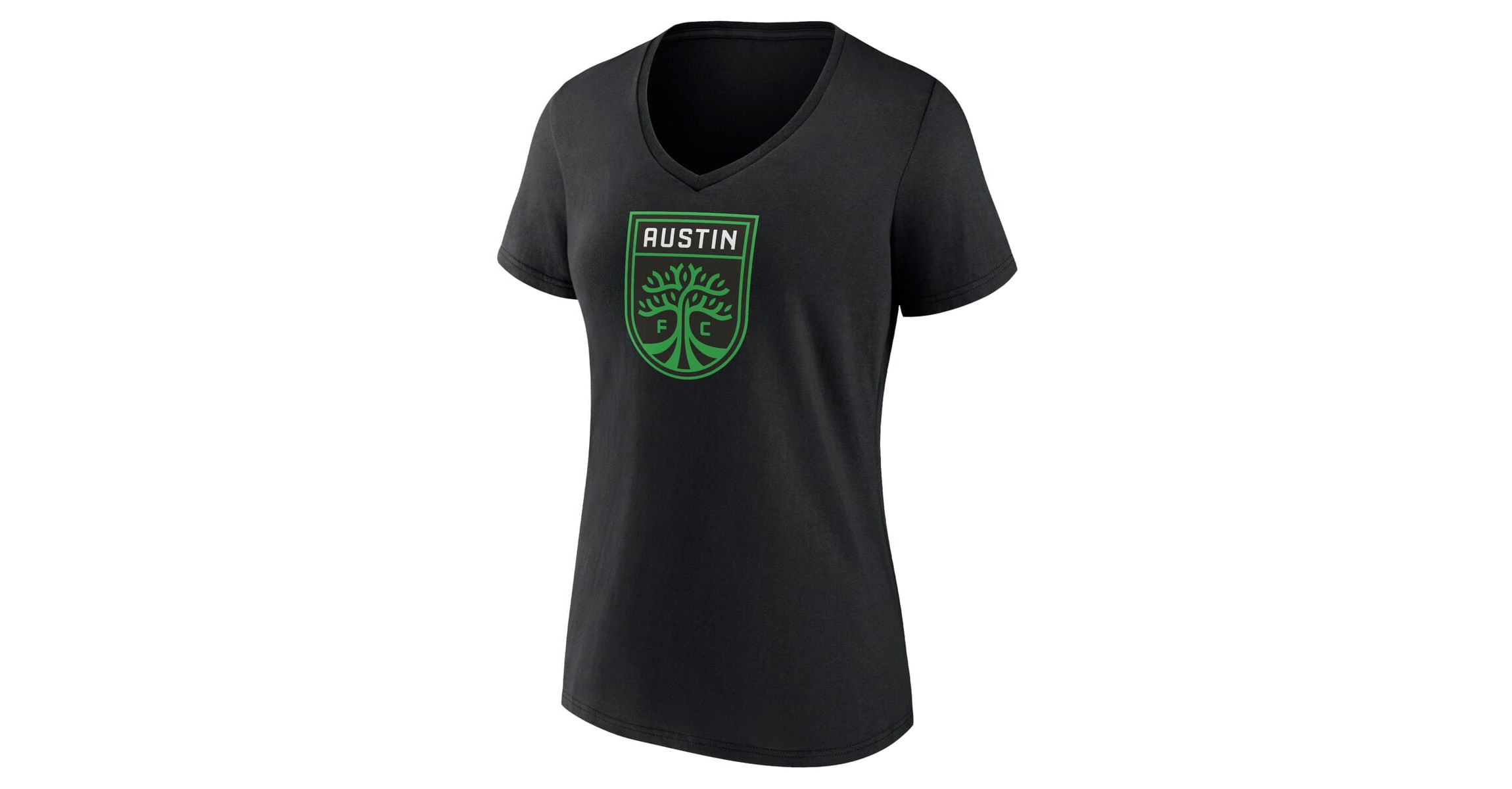 MLS Fanatics Austin FC Logo V-Neck T-Shirt