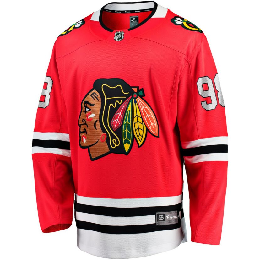 NHL Fanatics Connor Bedard Chicago Blackhawks Home Breakaway Player Jersey