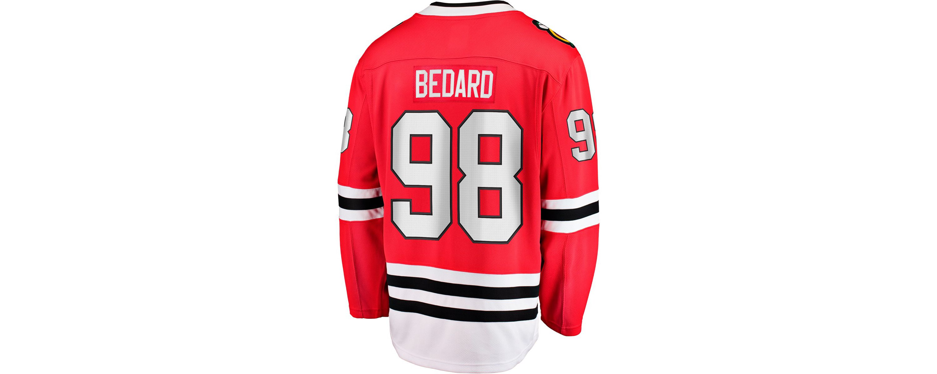 NHL Fanatics Connor Bedard Chicago Blackhawks Home Breakaway Player Jersey