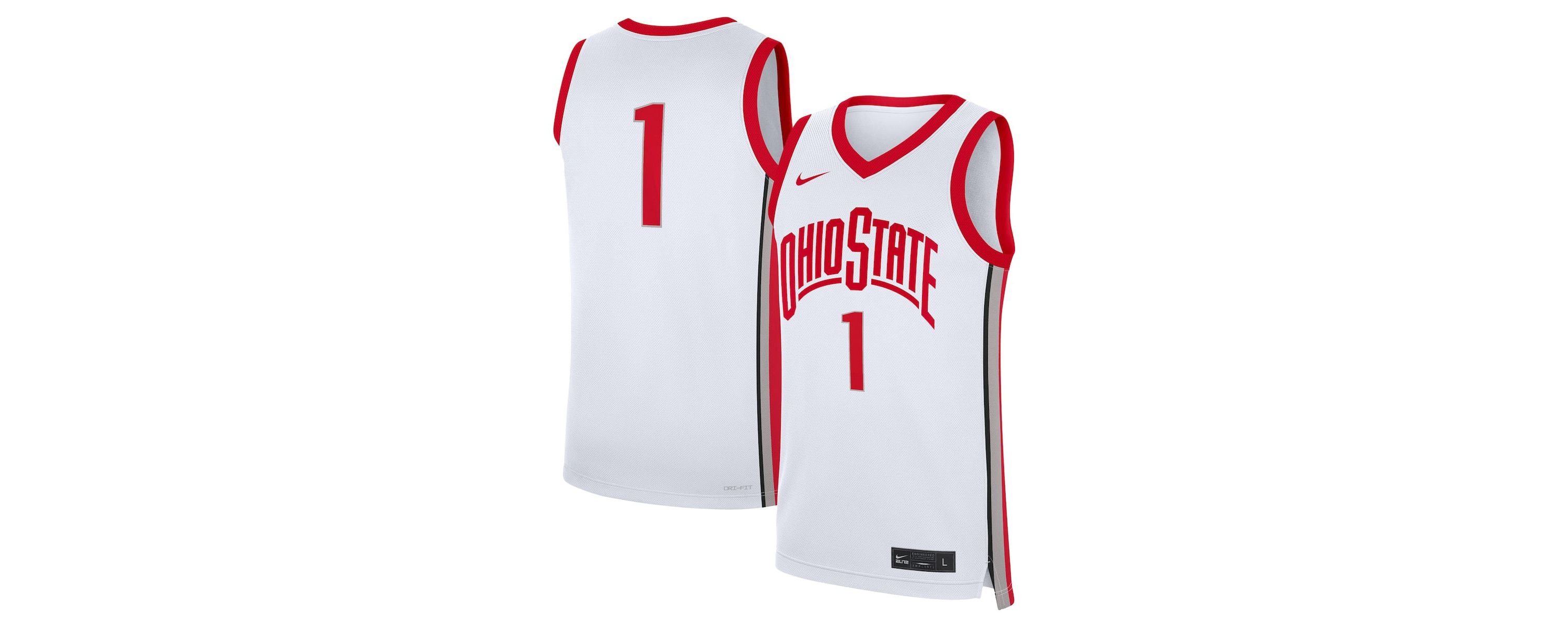 NCAA Nike #1 Ohio State Buckeyes Home Replica Jersey