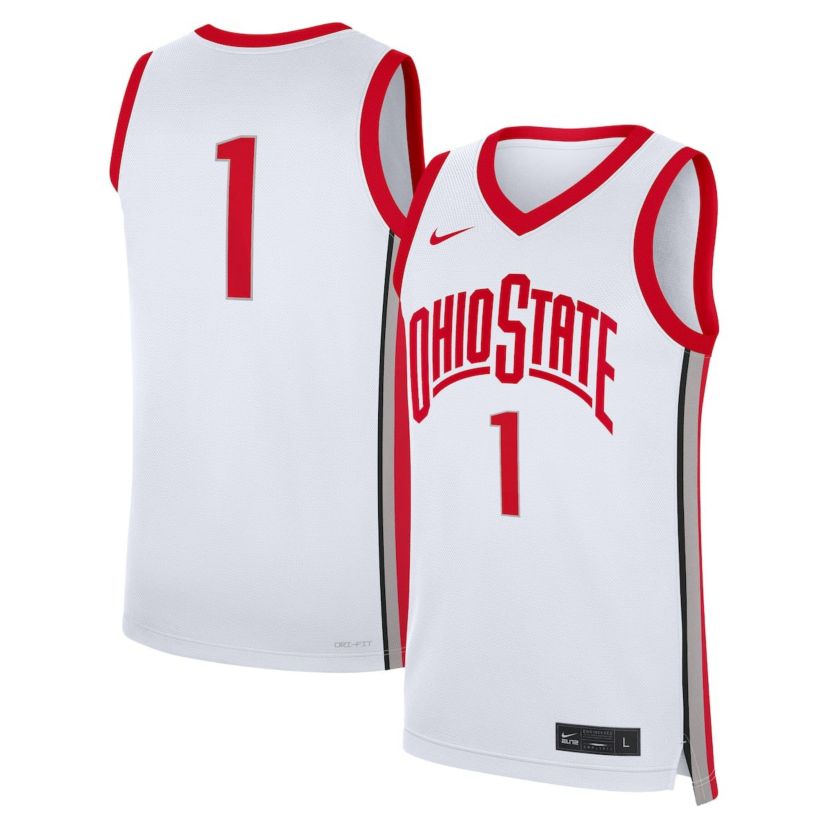 NCAA Nike #1 Ohio State Buckeyes Home Replica Jersey