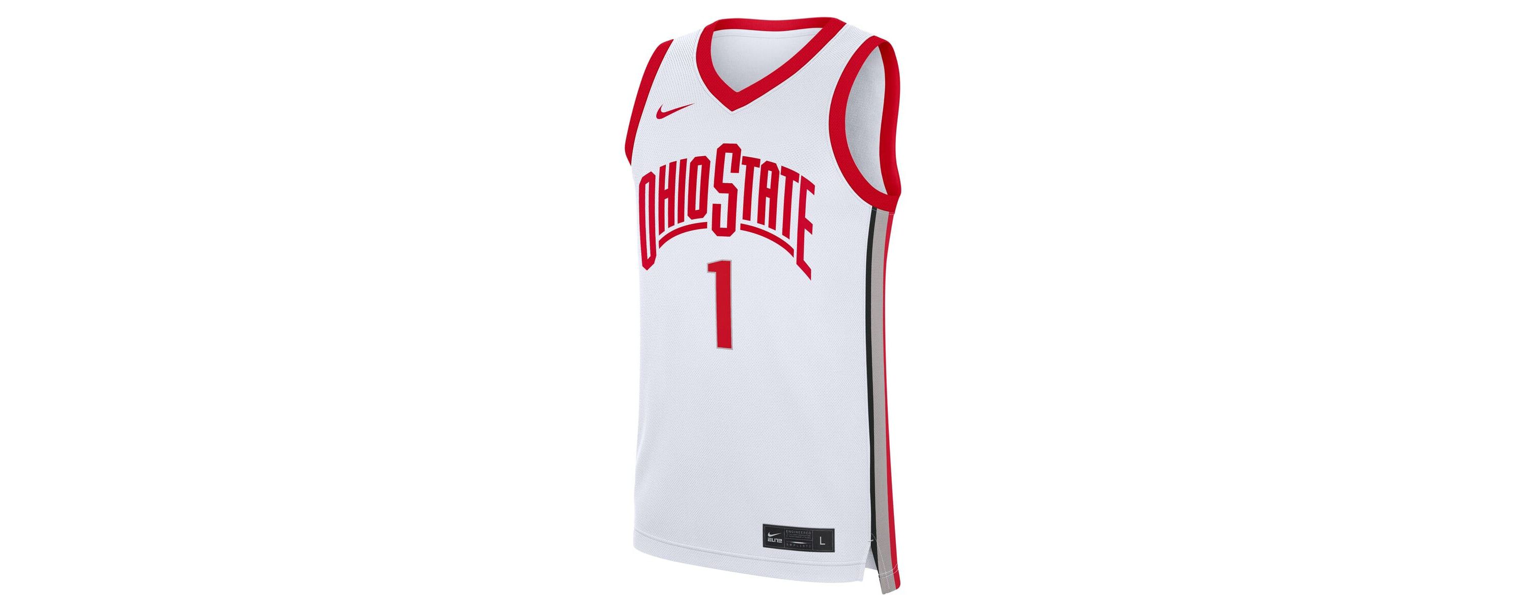 NCAA Nike #1 Ohio State Buckeyes Home Replica Jersey