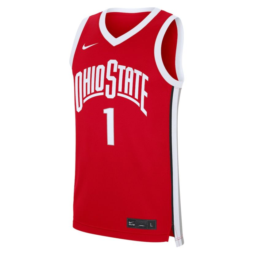 NCAA Nike #1 Ohio State Buckeyes Road Replica Jersey