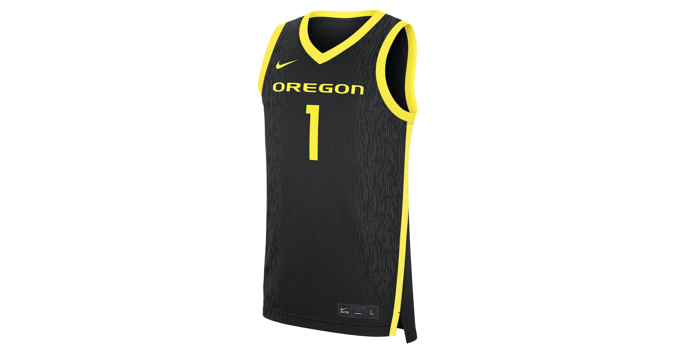 NCAA Nike #1 Oregon Ducks Alternate Replica Jersey