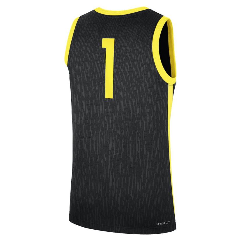 NCAA Nike #1 Oregon Ducks Alternate Replica Jersey