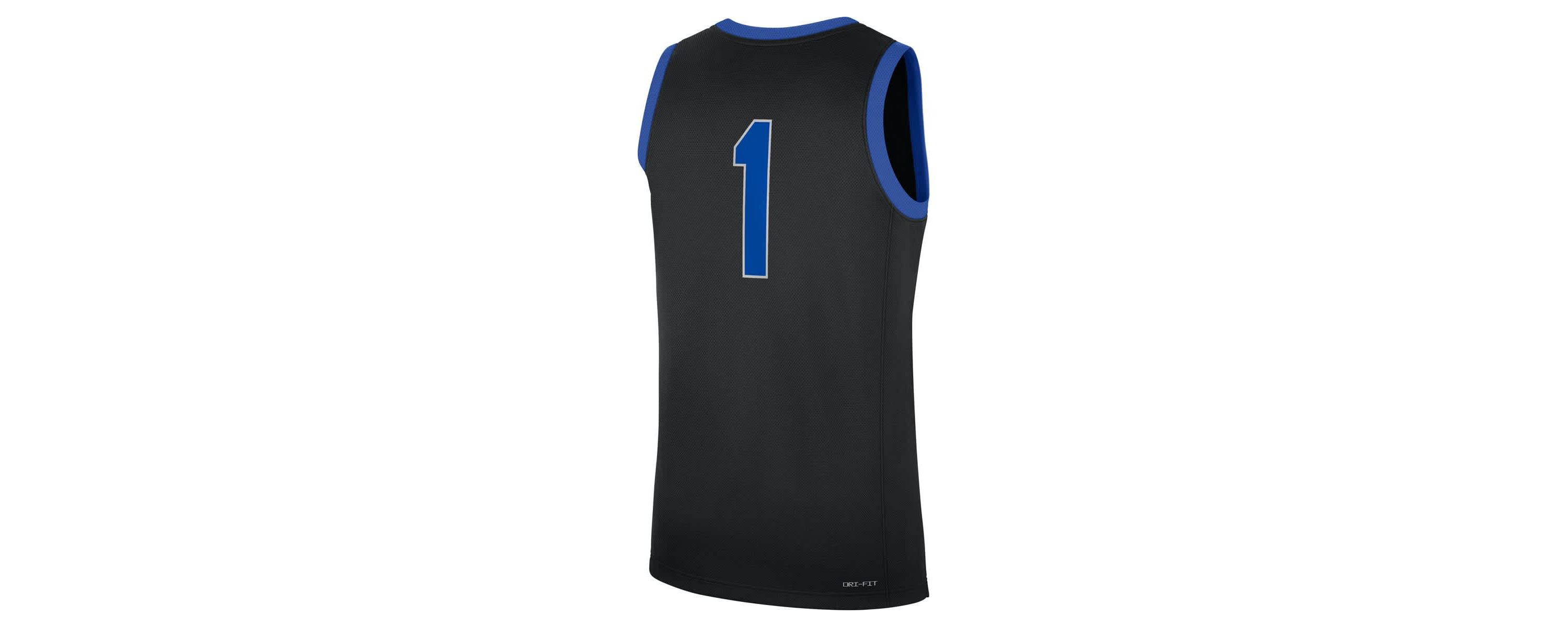 NCAA Nike #1 Kentucky Wildcats Alternate Replica Jersey