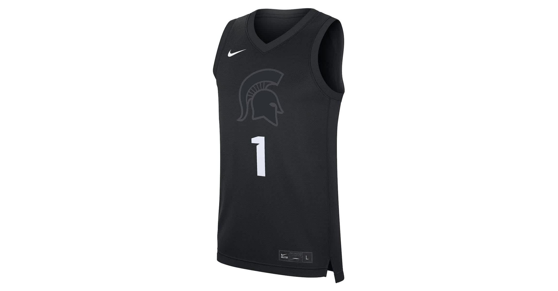 NCAA Nike #1 Michigan State Spartans Alternate Replica Jersey