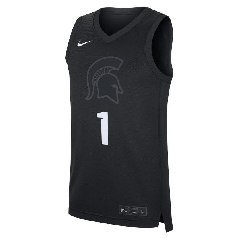 NCAA Nike #1 Michigan State Spartans Alternate Replica Jersey