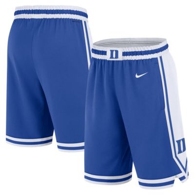 Men's Duke Blue Devils NCAA Nike Duke Devils Road Replica Performance Shorts