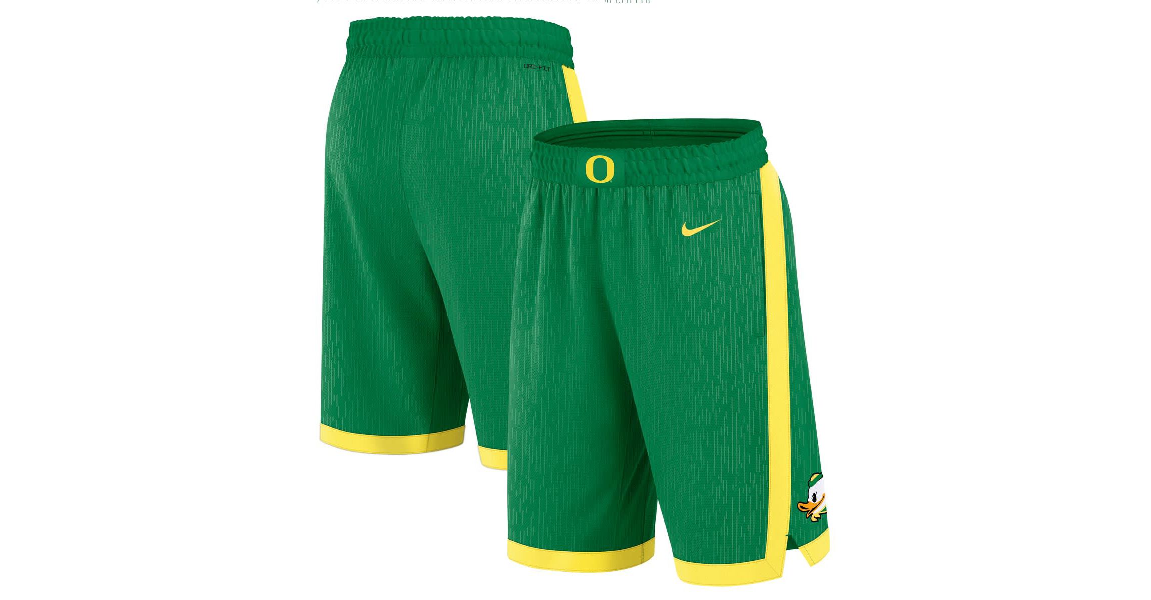 NCAA Nike Oregon Ducks Road Replica Performance Shorts