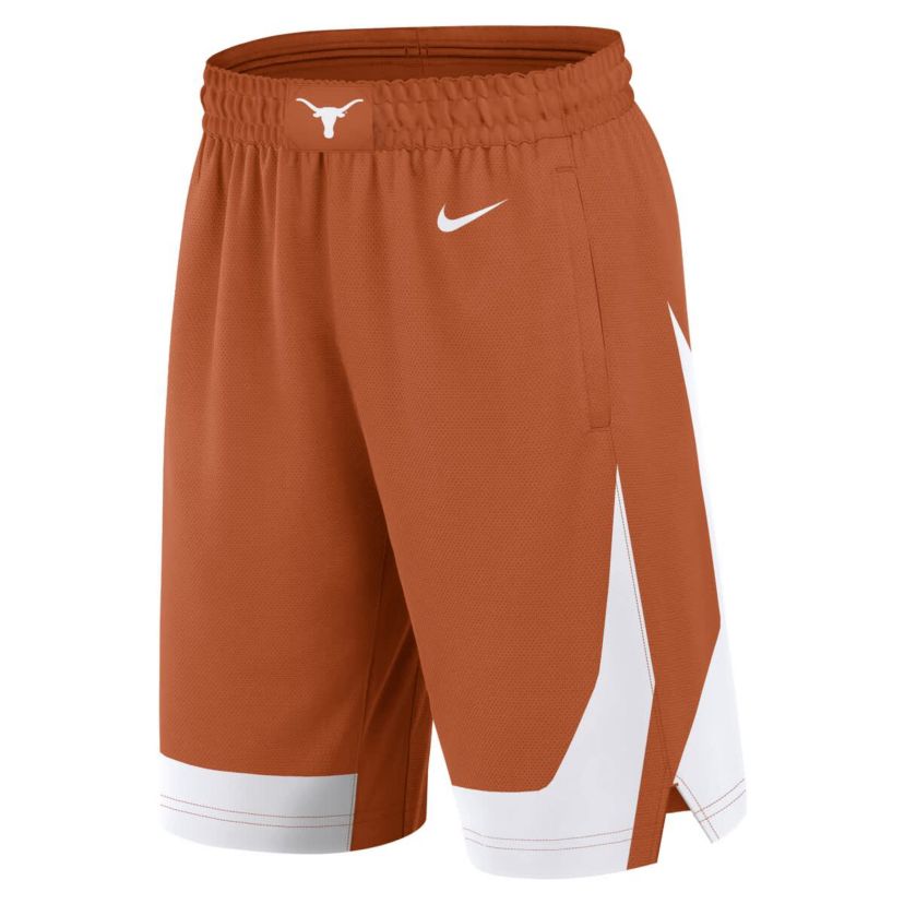 NCAA Nike Texas Texas Longhorns Road Replica Performance Shorts