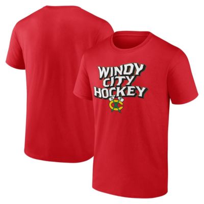 Men's NHL Fanatics Chicago Blackhawks Local T-Shirt, Red, Large