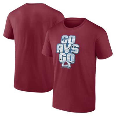 Men's NHL Fanatics Colorado Avalanche Local T-Shirt, Burgundy, Large