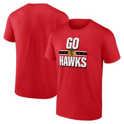 Men's NHL Fanatics Chicago Blackhawks Local T-Shirt, Red, Large