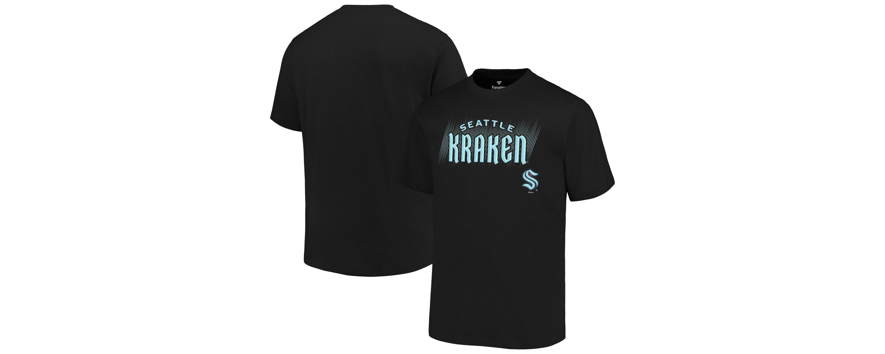 NHL Fanatics Seattle Kraken Big & Tall Wordmark T-Shirt