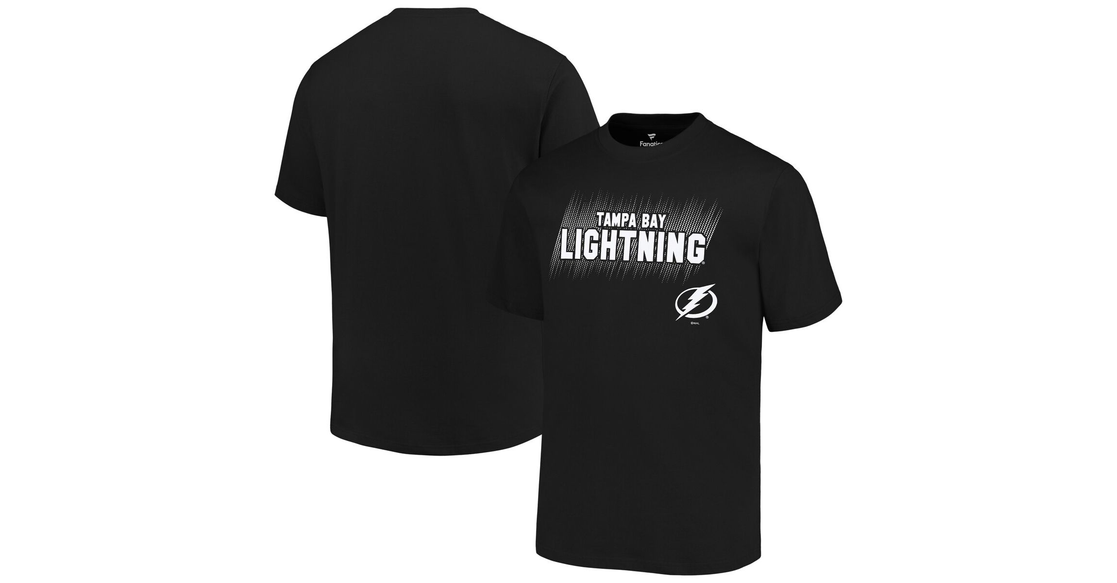 NHL Fanatics Tampa Bay Lightning Big & Tall Wordmark T-Shirt