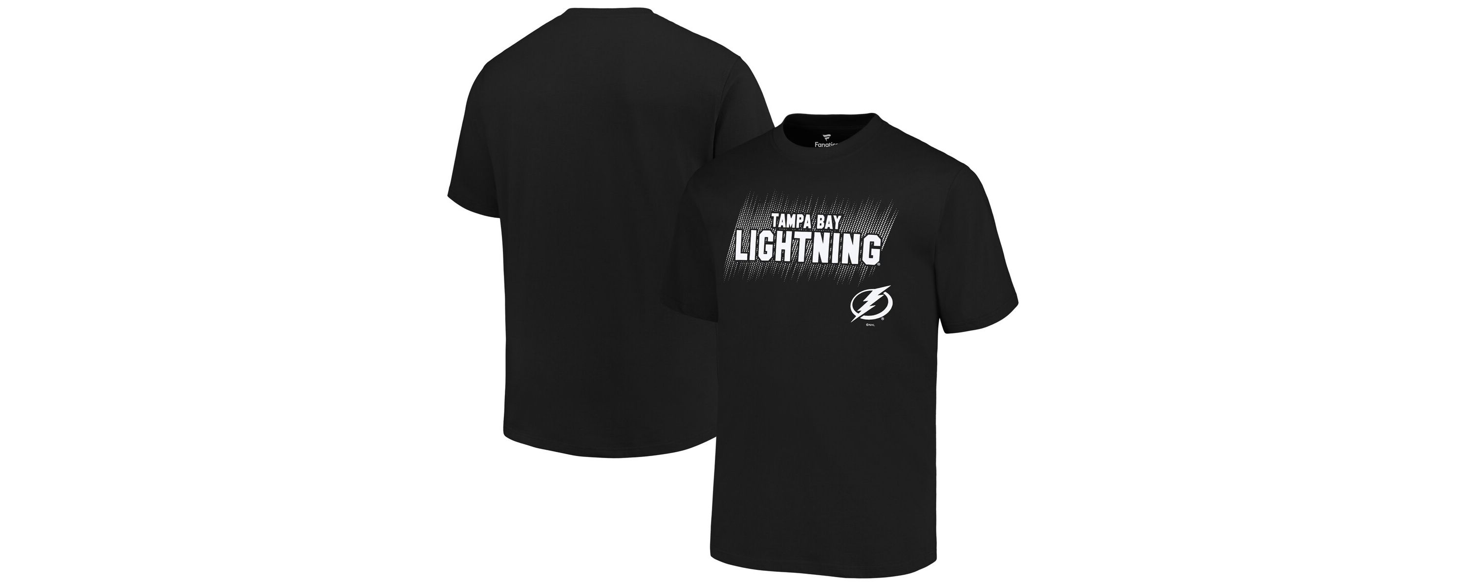 NHL Fanatics Tampa Bay Lightning Big & Tall Wordmark T-Shirt