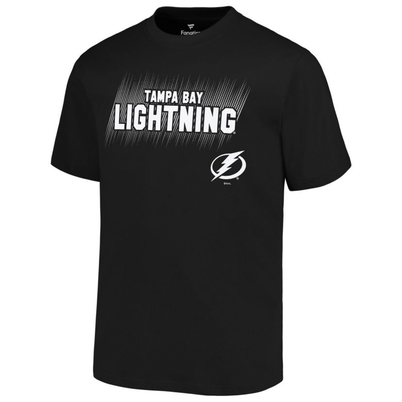 NHL Fanatics Tampa Bay Lightning Big & Tall Wordmark T-Shirt