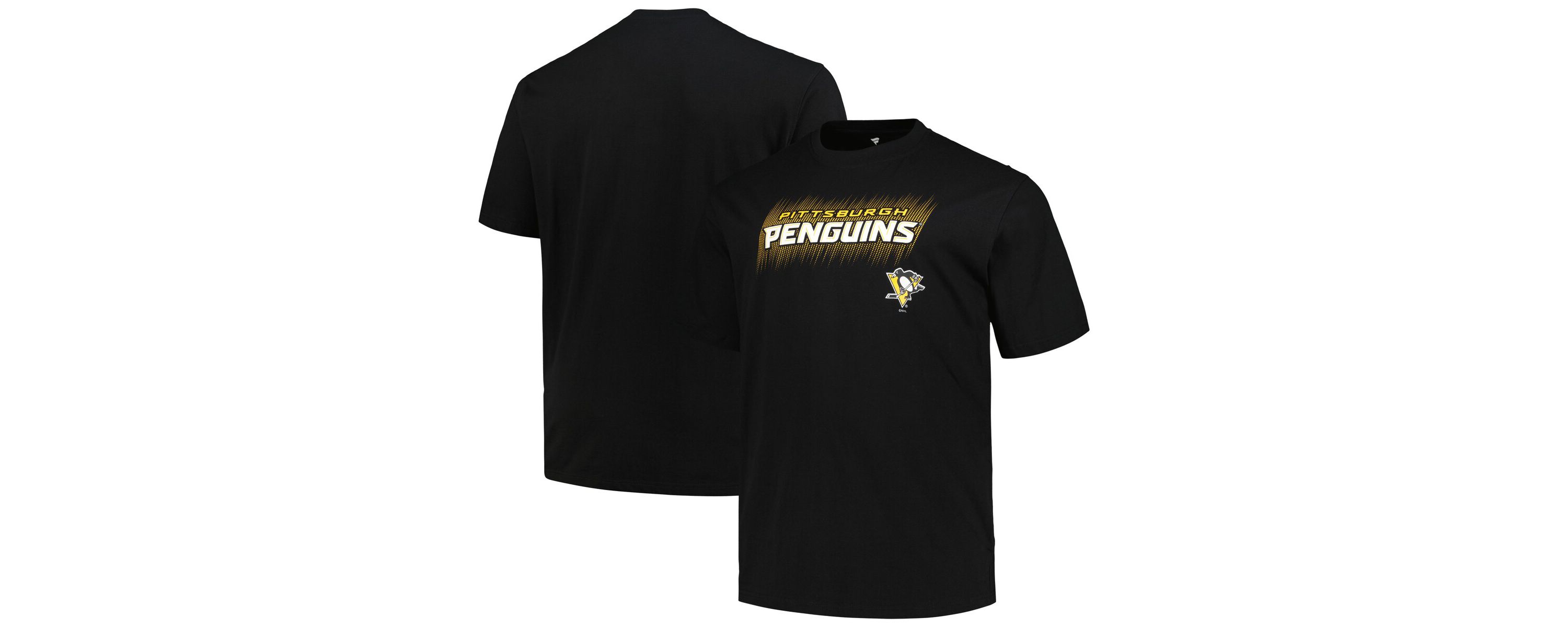 NHL Fanatics Pittsburgh Penguins Big & Tall Wordmark T-Shirt
