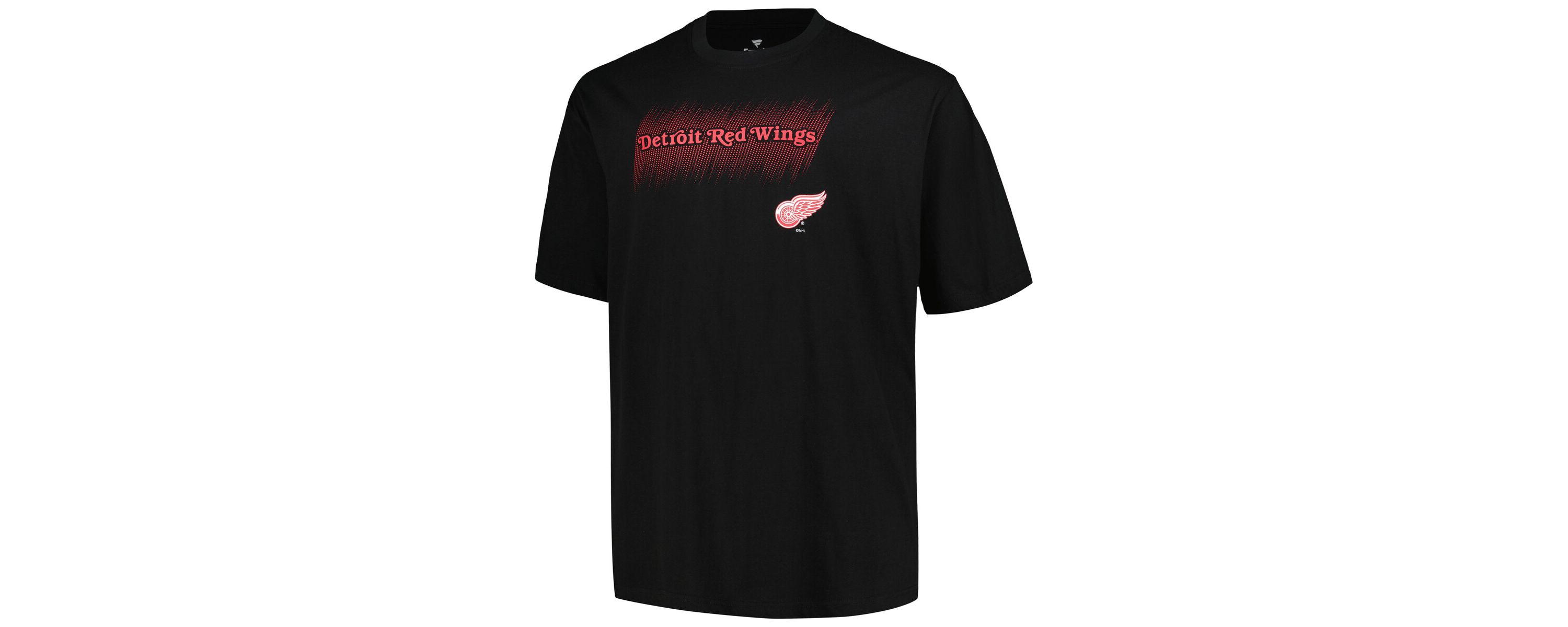 NHL Fanatics Detroit Wings Big & Tall Wordmark T-Shirt