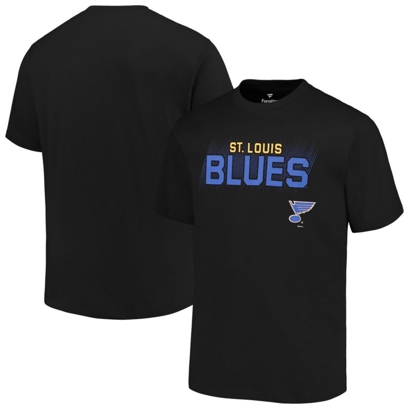 NHL Fanatics St. Louis Blues Big & Tall Wordmark T-Shirt