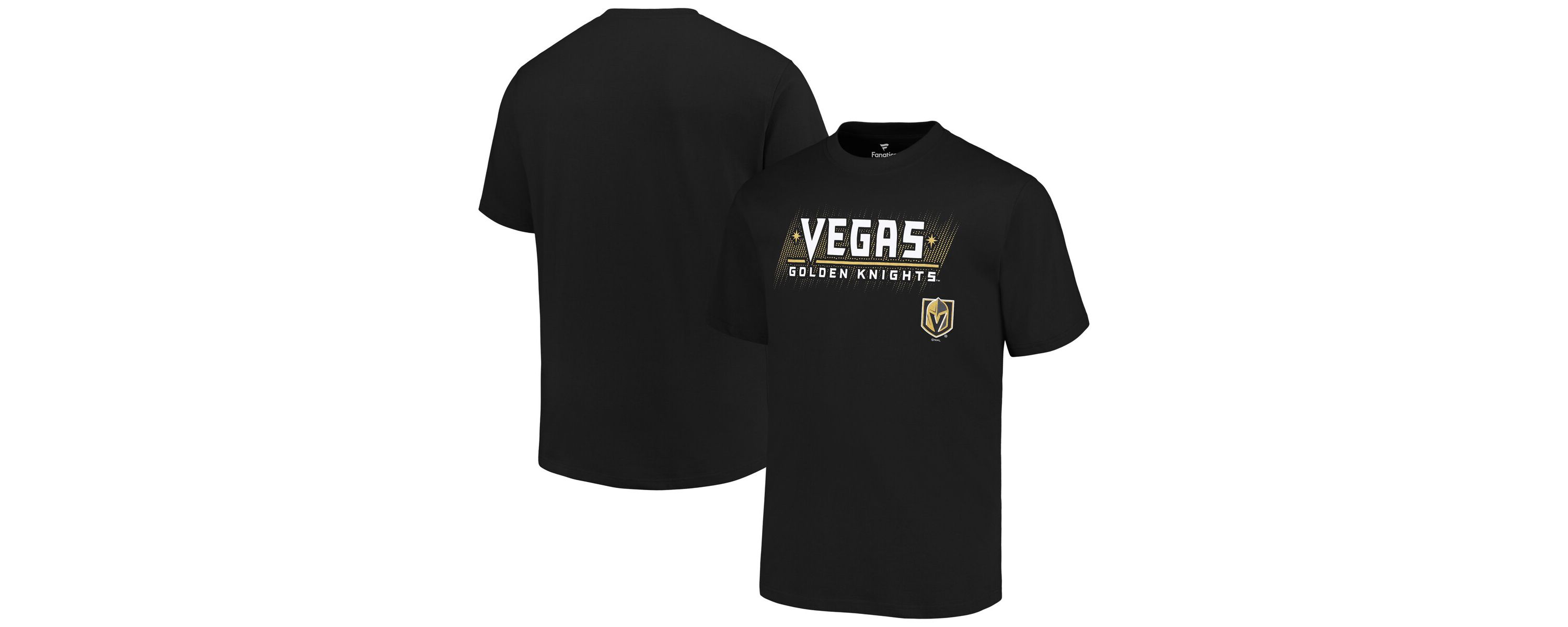 NHL Fanatics Vegas Golden Knights Big & Tall Wordmark T-Shirt