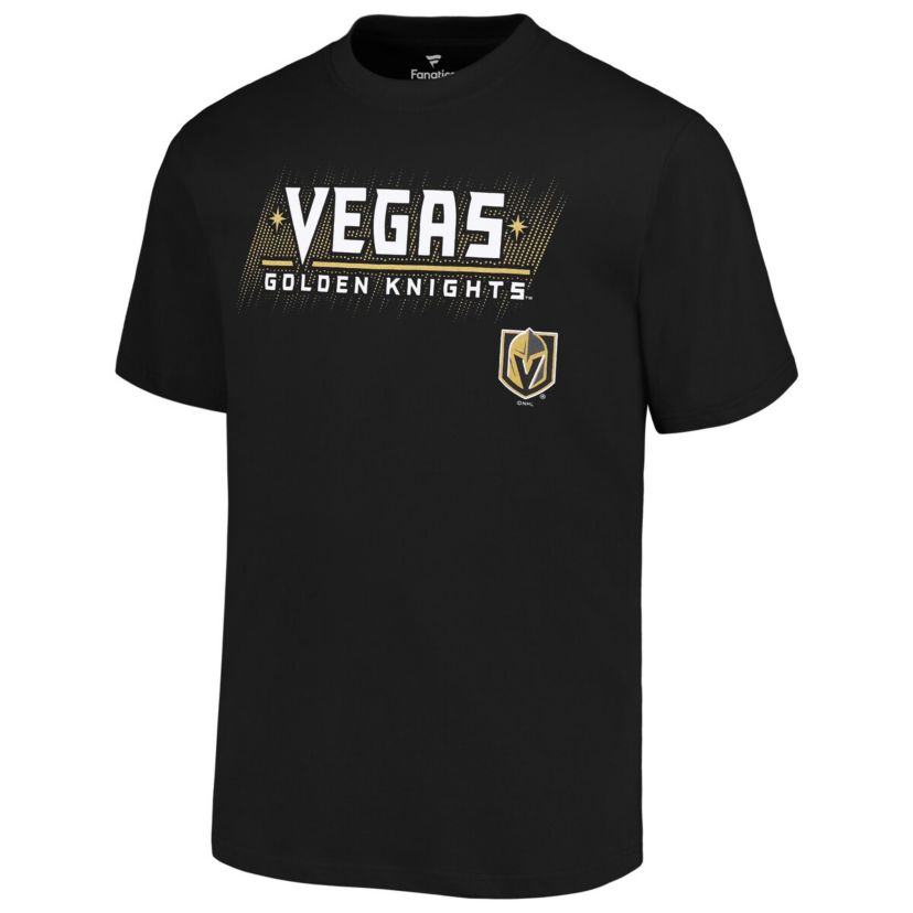 NHL Fanatics Vegas Golden Knights Big & Tall Wordmark T-Shirt