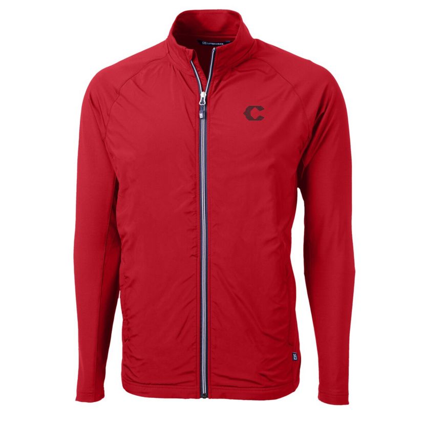 MLB Cincinnati Reds City Connect Big & Tall Adapt Eco Knit Hybrid Recycled Full-Zip Jacket