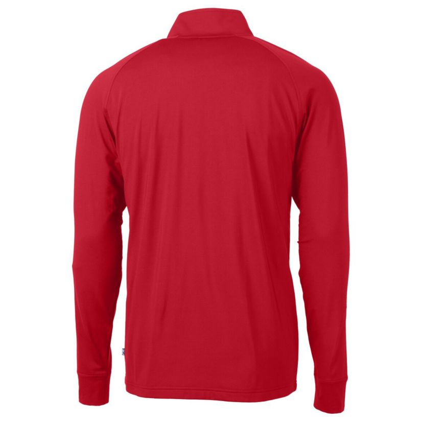 MLB Cincinnati Reds City Connect Big & Tall Adapt Eco Knit Stretch Recycled Quarter-Zip Pullover Top