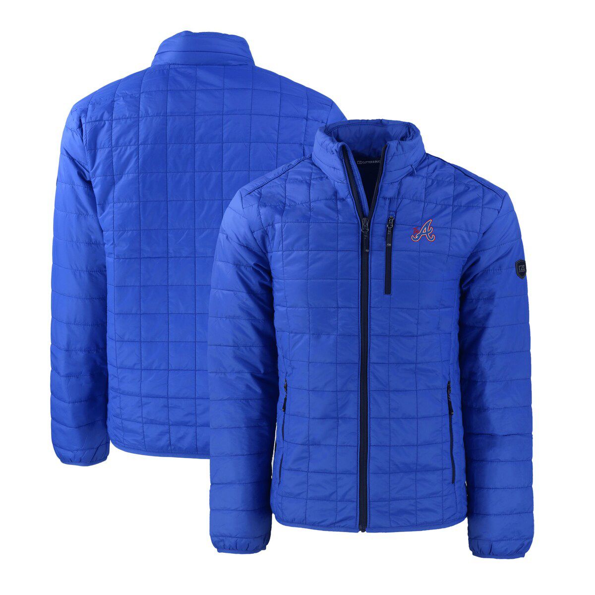 MLB Atlanta Braves City Connect Big & Tall Rainier PrimaLoft Eco Insulated Full-Zip Puffer Jacket